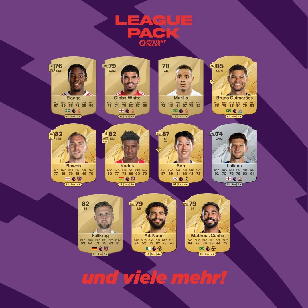 MysteryPacks - LEAGUE PACK | PL EDITION PITCHSIDE GmbH