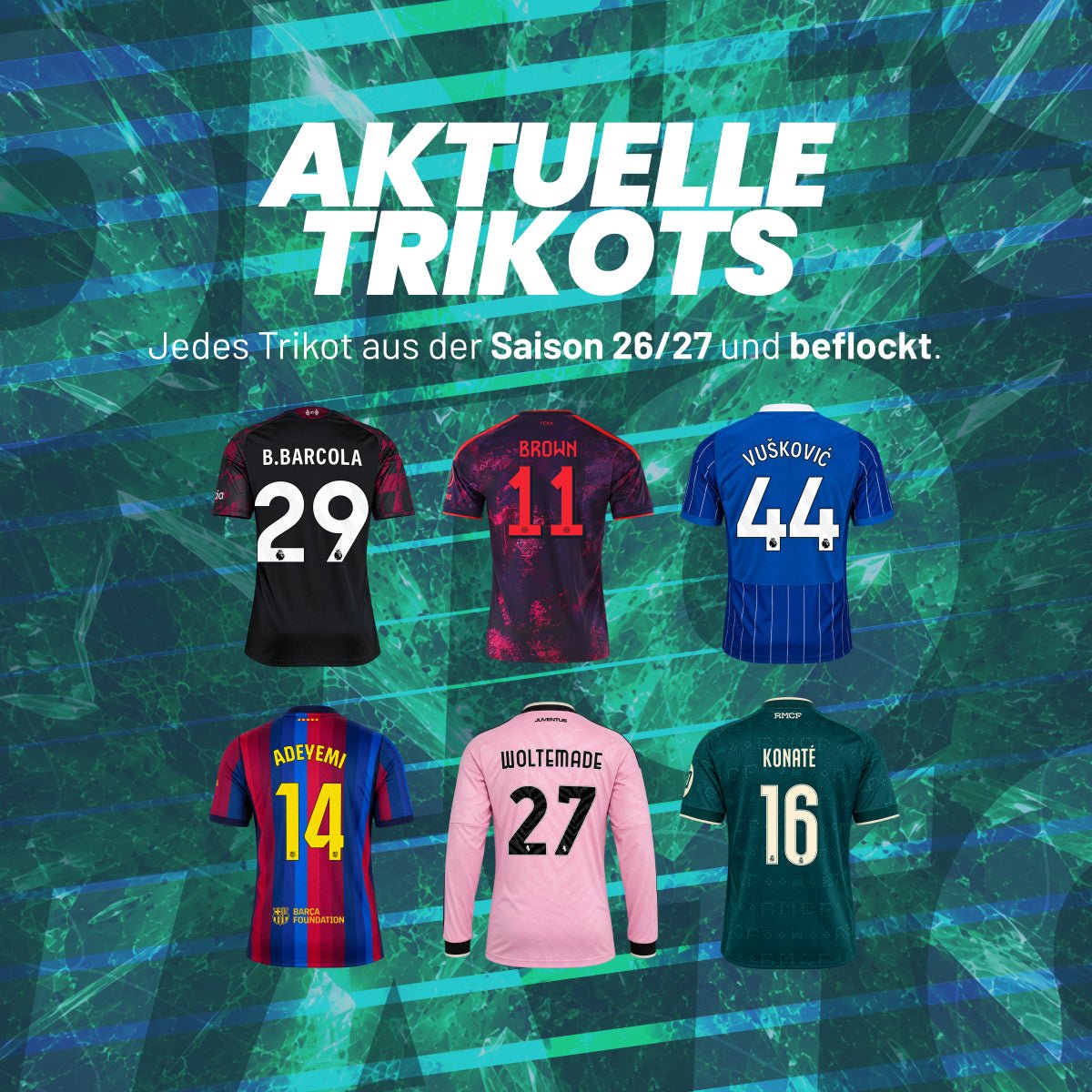 MysteryPacks - ONES TO WATCH 26/27 PACK | MYSTERY TRIKOT PITCHSIDE GmbH
